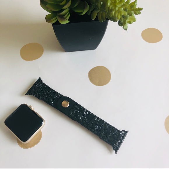 {GRYFFIN} Apple Watch band crushed stone watch - Picture 4 of 7
